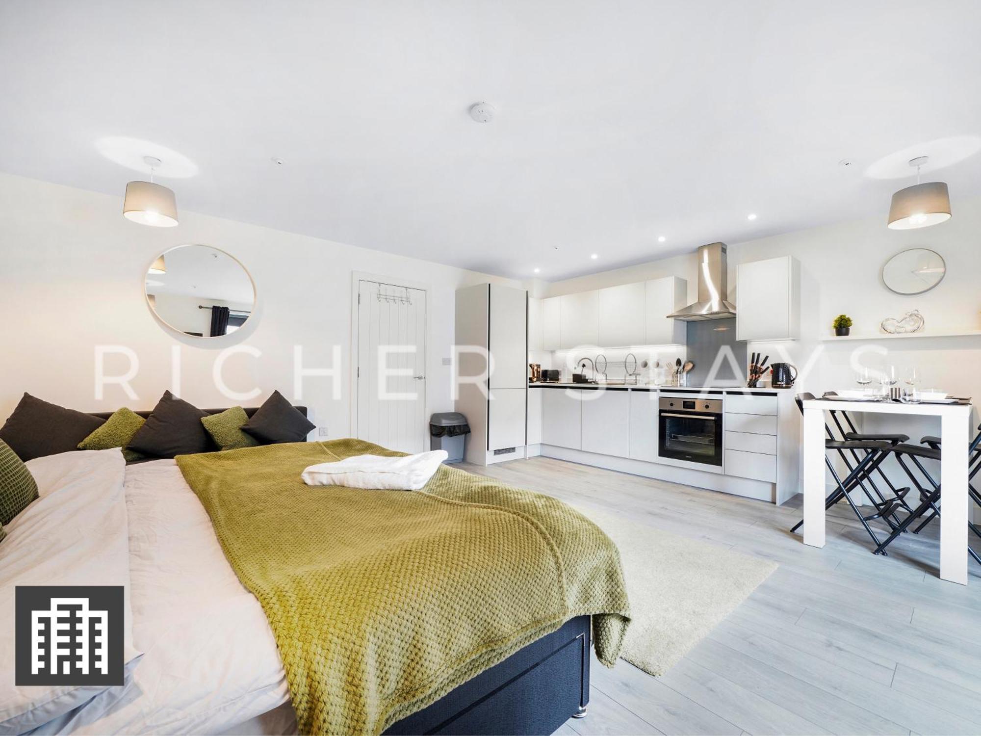 Cosy Studio Apartment- Hemel Hempstead High Street ภายนอก รูปภาพ